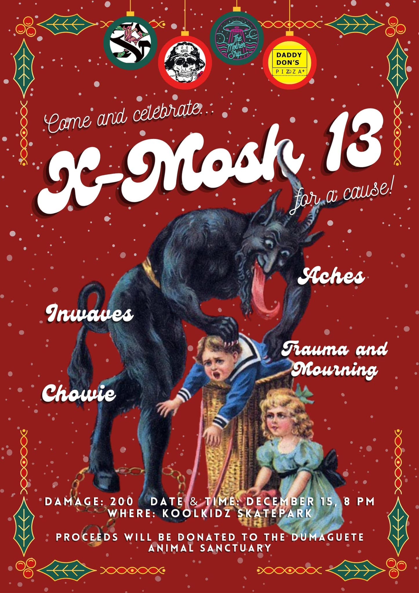 PG’s 13th X-Mosh party