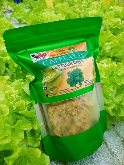 CAFELAYAN Lettuce Chips - Barbeque Flavor