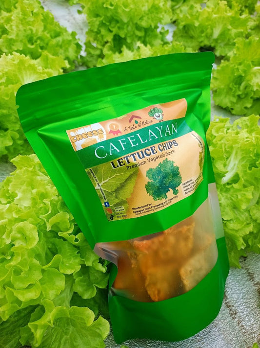 CAFELAYAN Lettuce Chips - Cheese Flavor