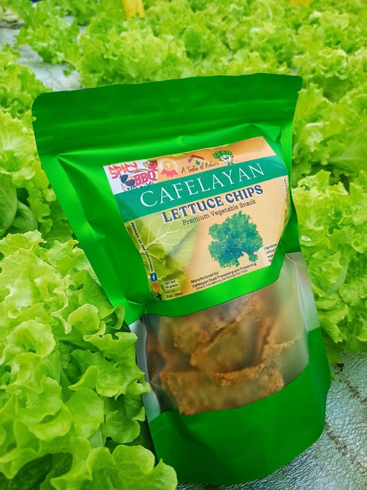 CAFELAYAN Lettuce Chips - Spicy Barbeque Flavor