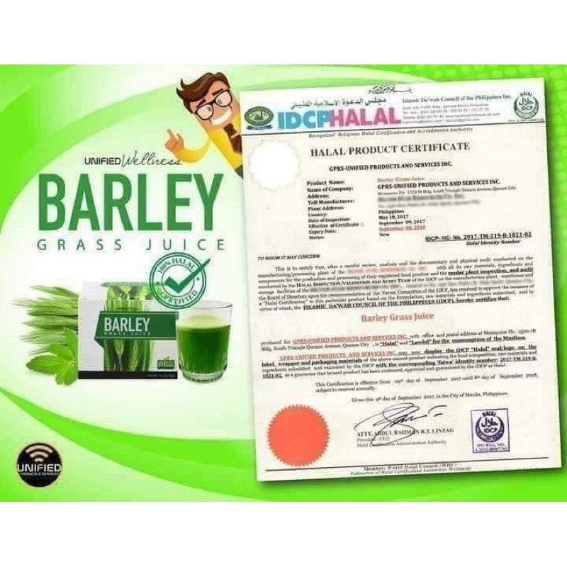 Barley Grass Juice by Unified Wellness